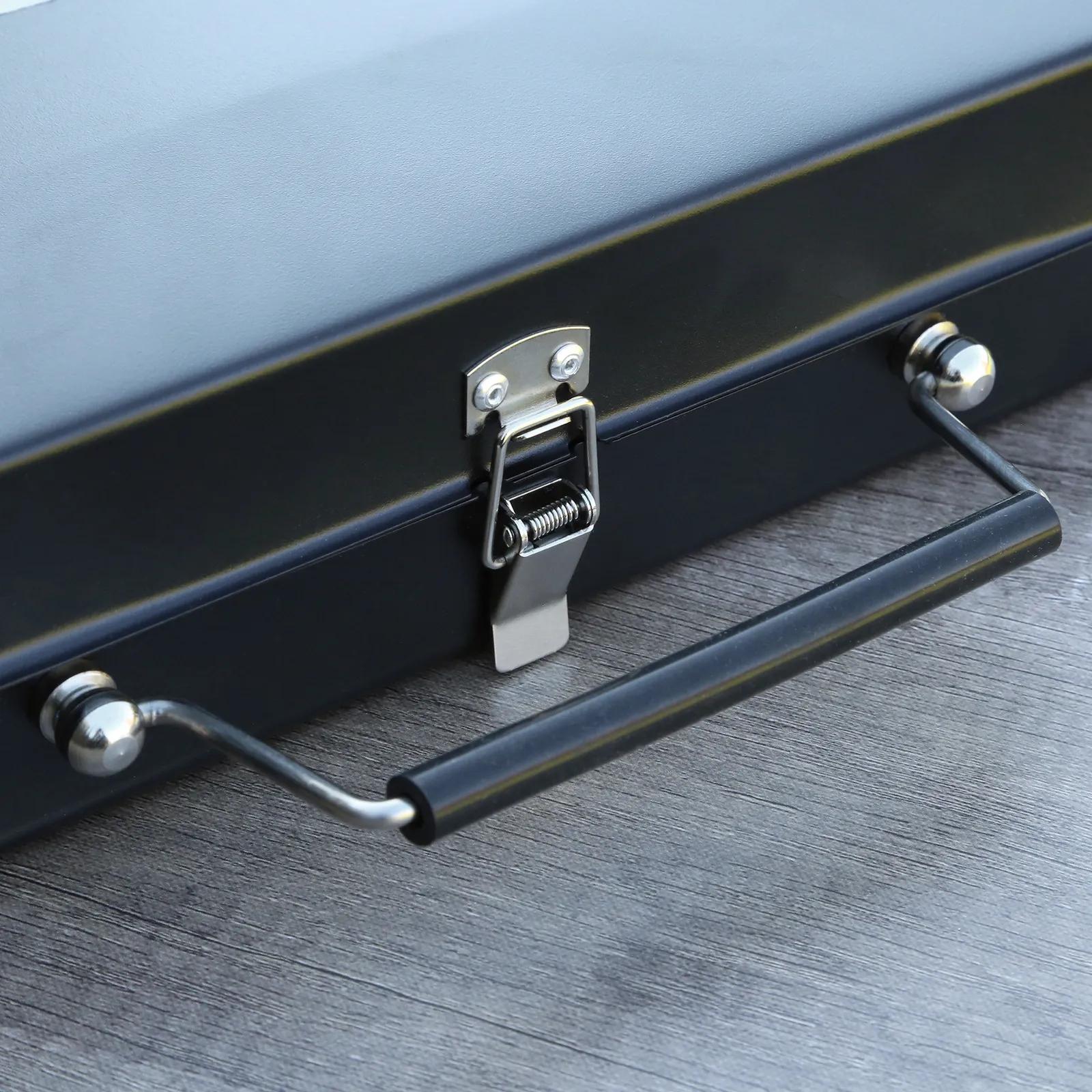 Portable Charcoal Grill Foldable Suitcase Design - 11.75 in - product view 6