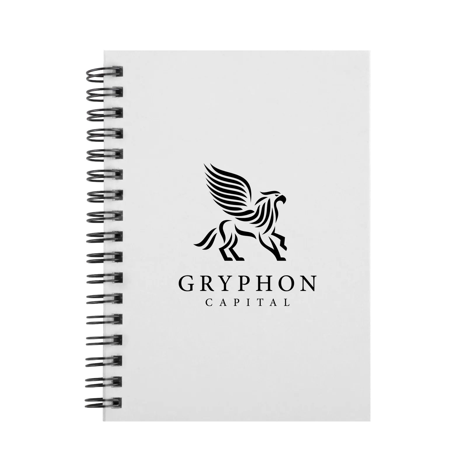 Hardcover Notebook Spiral Bound FSC Paper - 6.25 x 8.25 in - product view 9