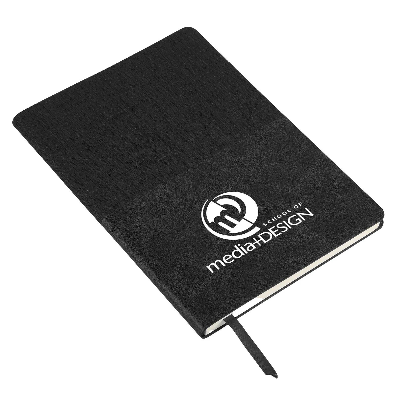 Soft PU Journal Interlink Pattern FSC Paper - 5.75 x 8.25 in - product view 2