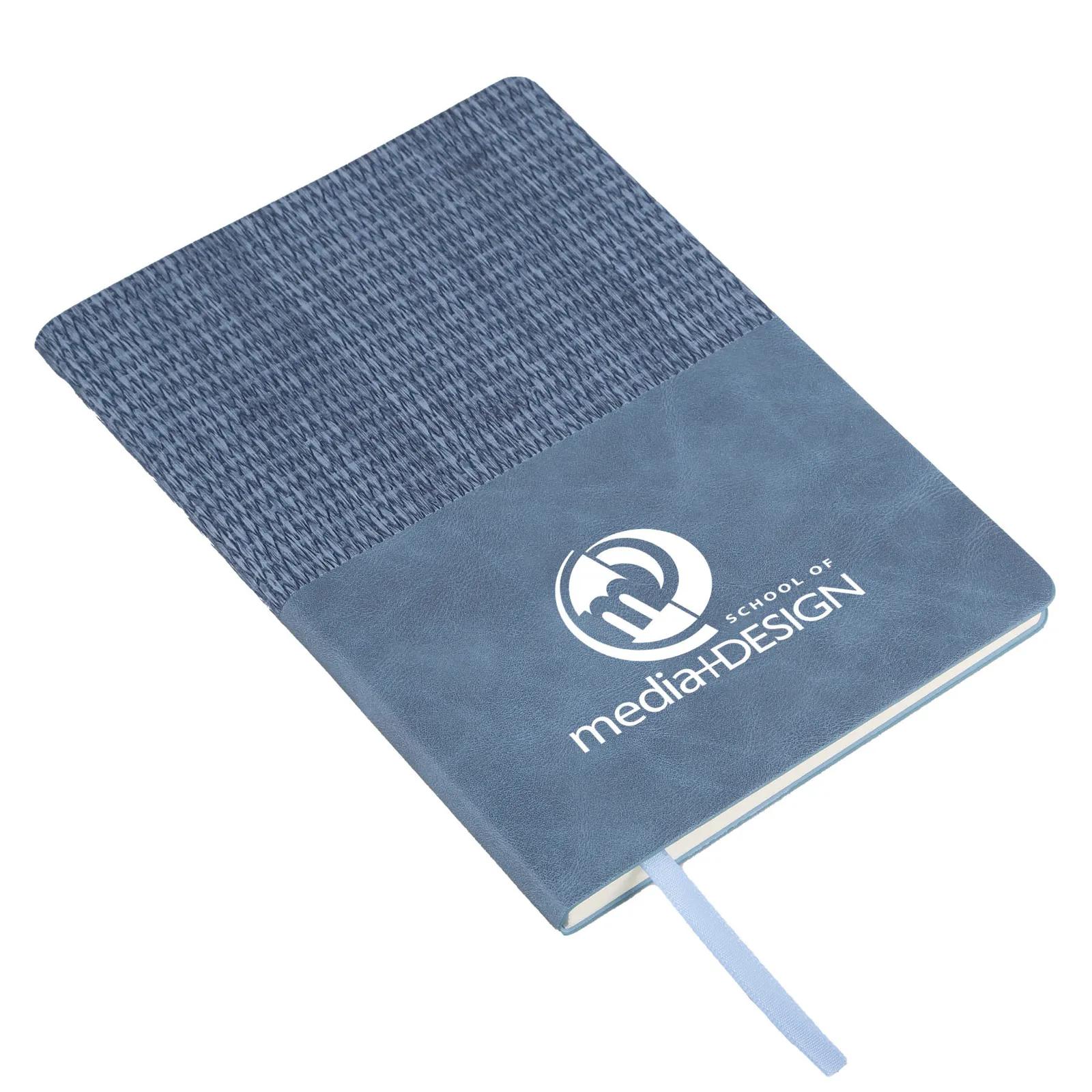 Soft PU Journal Interlink Pattern FSC Paper - 5.75 x 8.25 in - product view 6