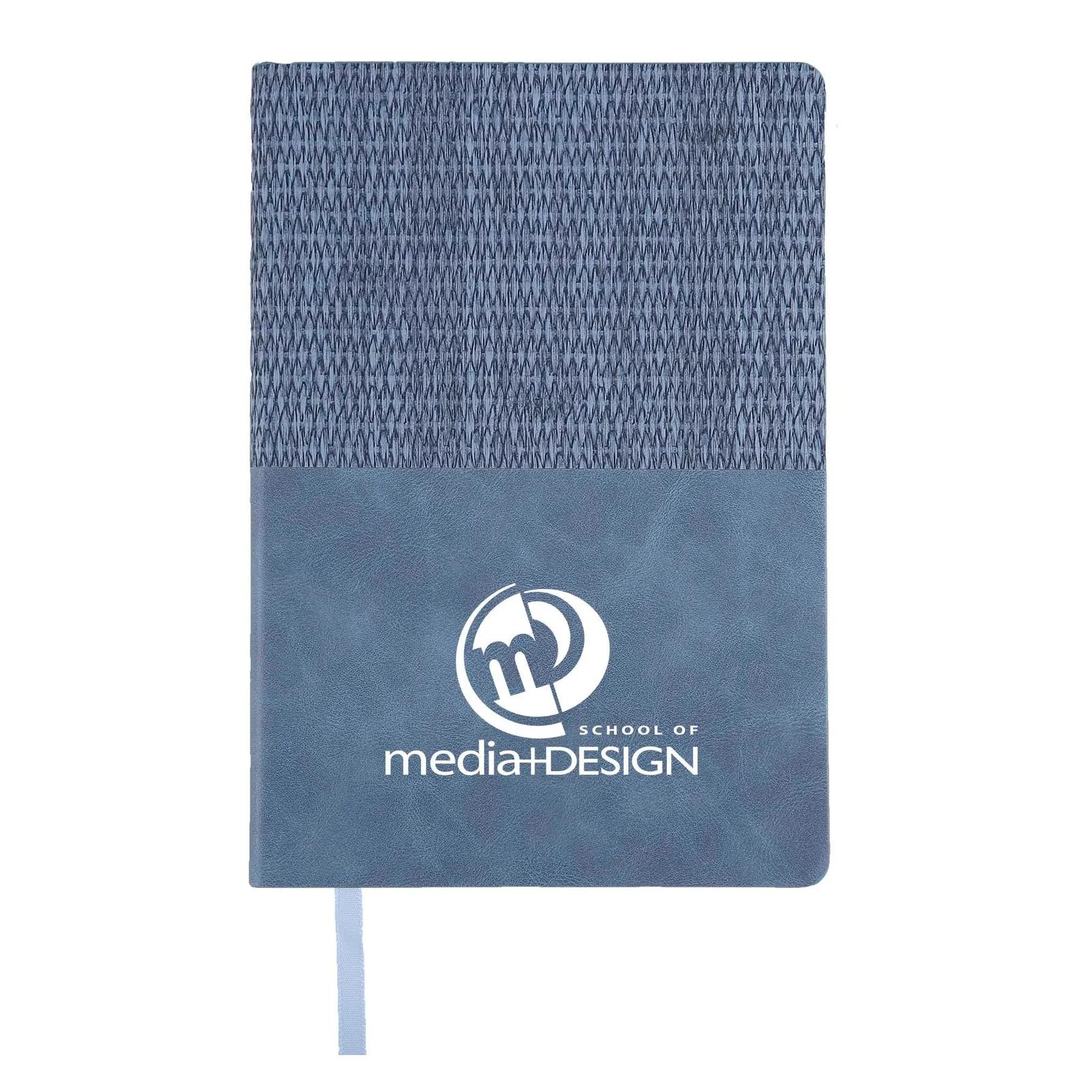 Soft PU Journal Interlink Pattern FSC Paper - 5.75 x 8.25 in - product view 7