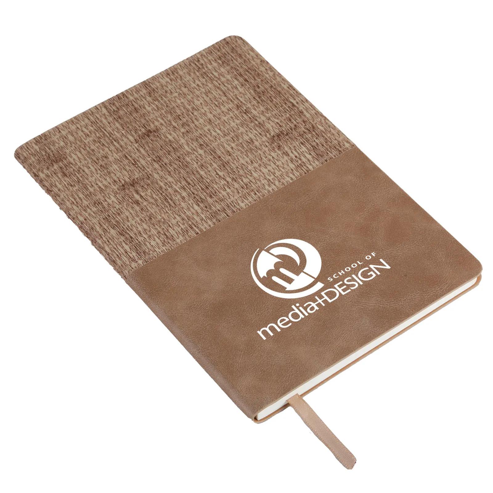 Soft PU Journal Interlink Pattern FSC Paper - 5.75 x 8.25 in - product view 10