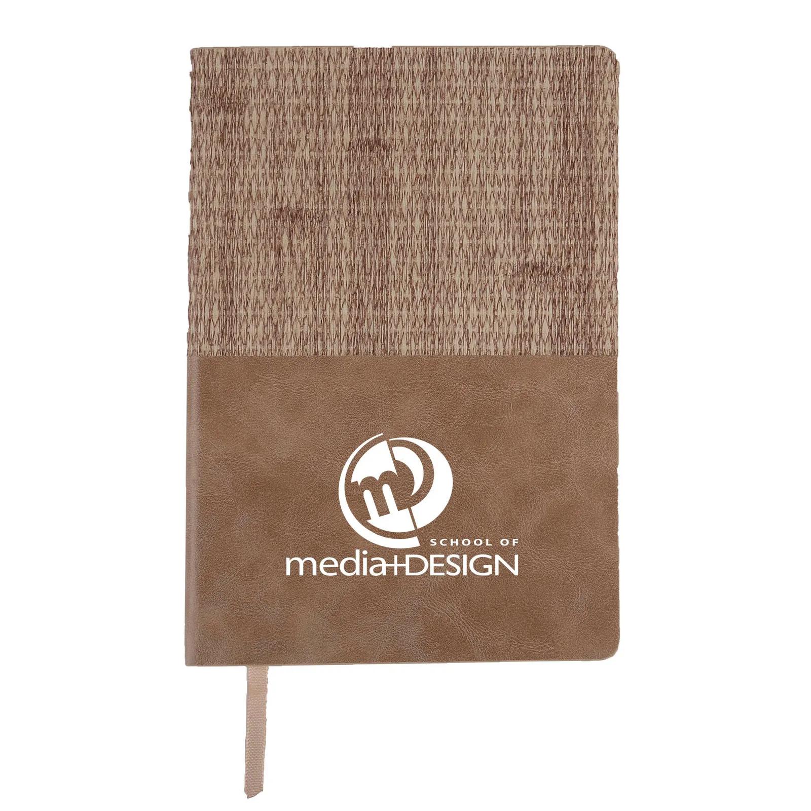 Soft PU Journal Interlink Pattern FSC Paper - 5.75 x 8.25 in - product view 11