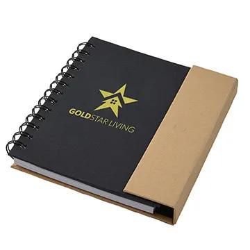Magnetic Notebook with Sticky Notes Kraft Paper - 5.5 x 7 in - product view 8