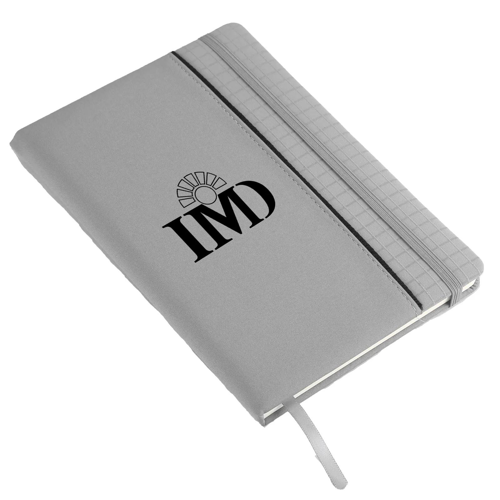 RPET Journal Block Pattern FSC Paper - 5.625 x 8.25 in - product view 6