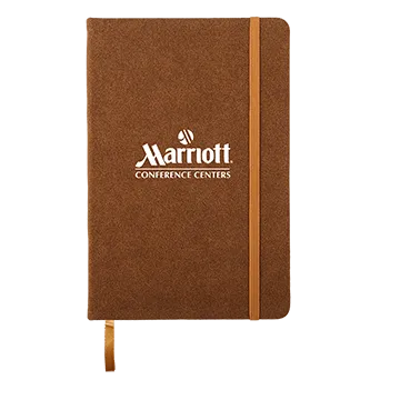 Suede Fabric Notebook Hardbound FSC Paper - 6.625 x 8.25 in