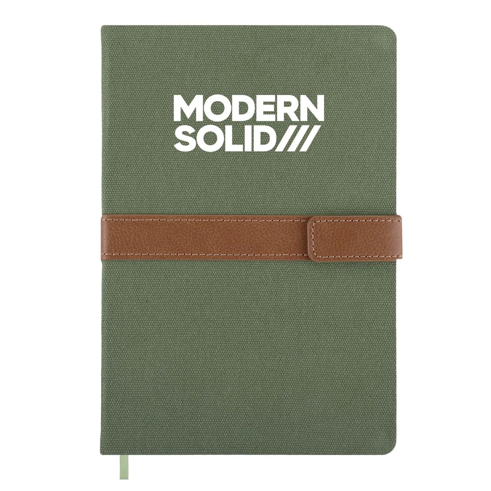 Magnetic Closure Notebook Leather FSC Paper - 5.5 x 8.25 in - product view 4