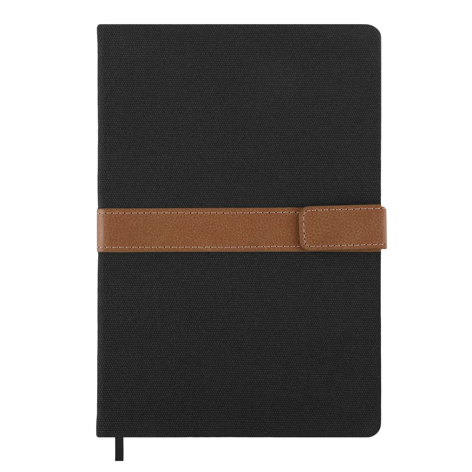 Magnetic Closure Notebook Leather FSC Paper - 5.5 x 8.25 in - blank view 12