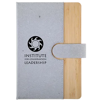 Hardcover Journal Bamboo Edge Magnetic Closure - 5.5 x 8 in - product view 2