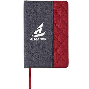 Hardcover Journal Quilted Pattern Elastic Closure - 6 x 8 in - product view 8