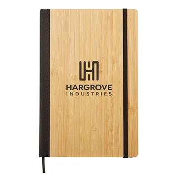 Hardcover Journal Bamboo Front RPET Back Cover - 6 x 8 in - product view 6