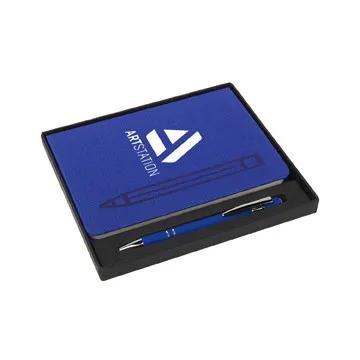 Magnetic Journal and Metal Pen Gift Set - 5 x 7 in - product view 6