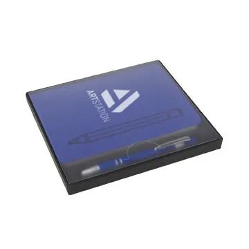 Magnetic Journal and Metal Pen Gift Set - 5 x 7 in - product view 7