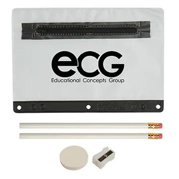 School Supply Kit Value Pack Vinyl Pouch - 9 x 6 in - product view 4