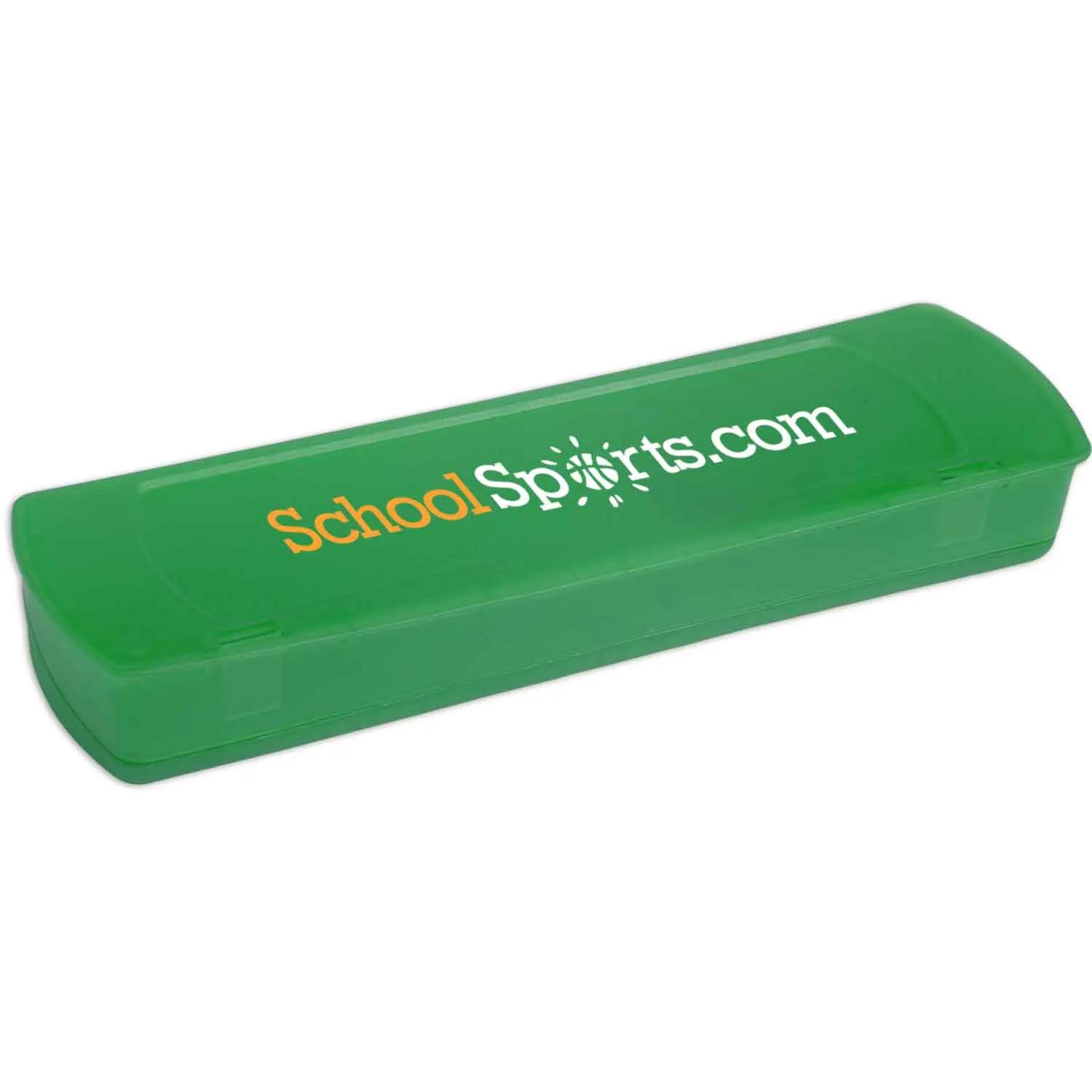 Pencil Case Plastic Snap-Tight - 8.5 x 2.75 in - product view 2