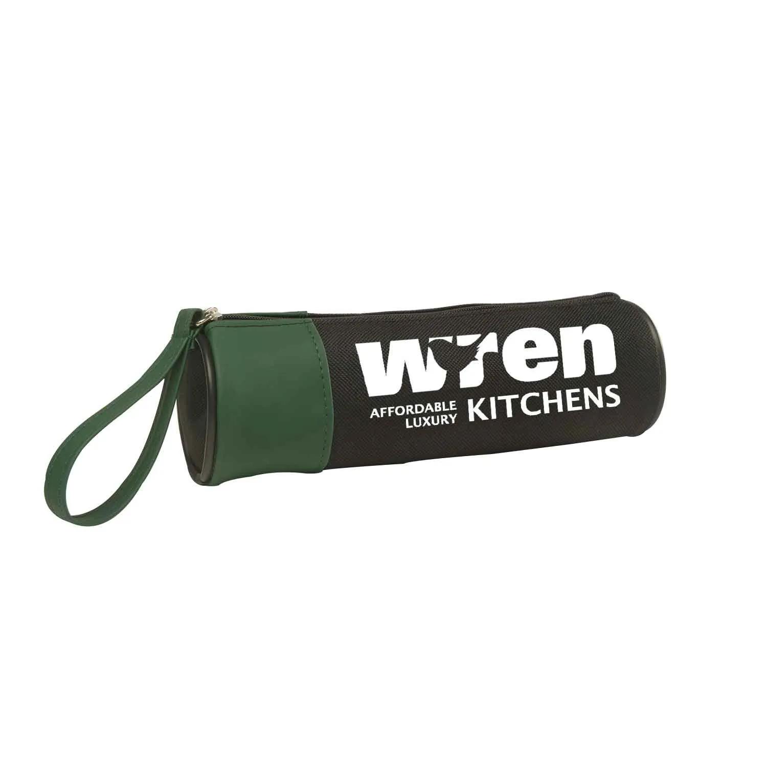Pencil Case Two-Tone Barrel Design - 8.5 x 2.5 in - product view 2