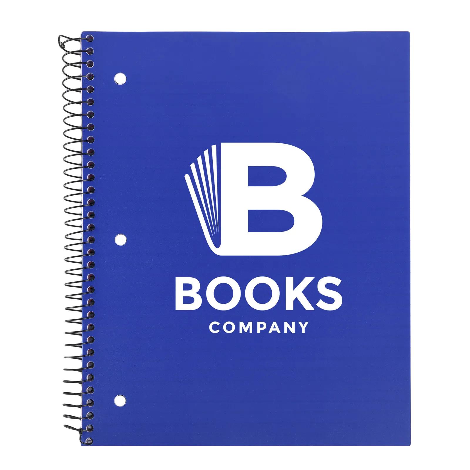 Spiral Notebook 5-Subject with Dividers - 9 x 11 in - product view 6