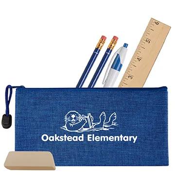 School Kit Heathered Polycanvas Complete - 9 x 4.4 in - product view 2