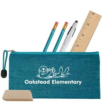 School Kit Heathered Polycanvas Complete - 9 x 4.4 in - product view 3