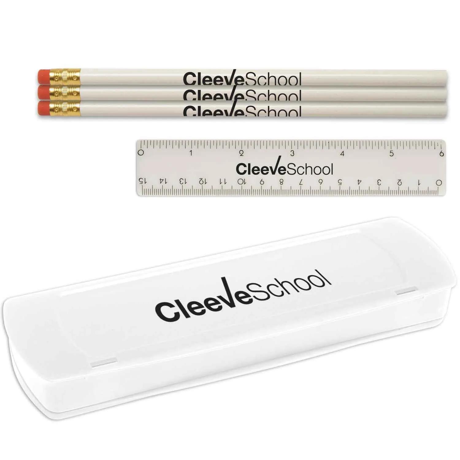 School Kit USA Plastic Case with Printed Supplies - 8.5 x 2.75 in - product view 10