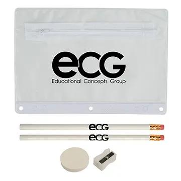 School Kit Super Value PVC with Printed Supplies - 9.25 x 6.25 in