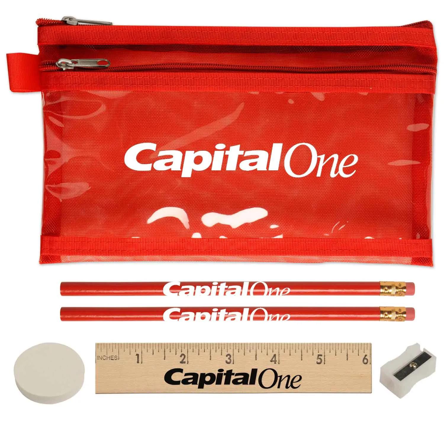 School Kit Honor Roll PVC with Printed Supplies - 8.25 x 4.9 in - product view 10