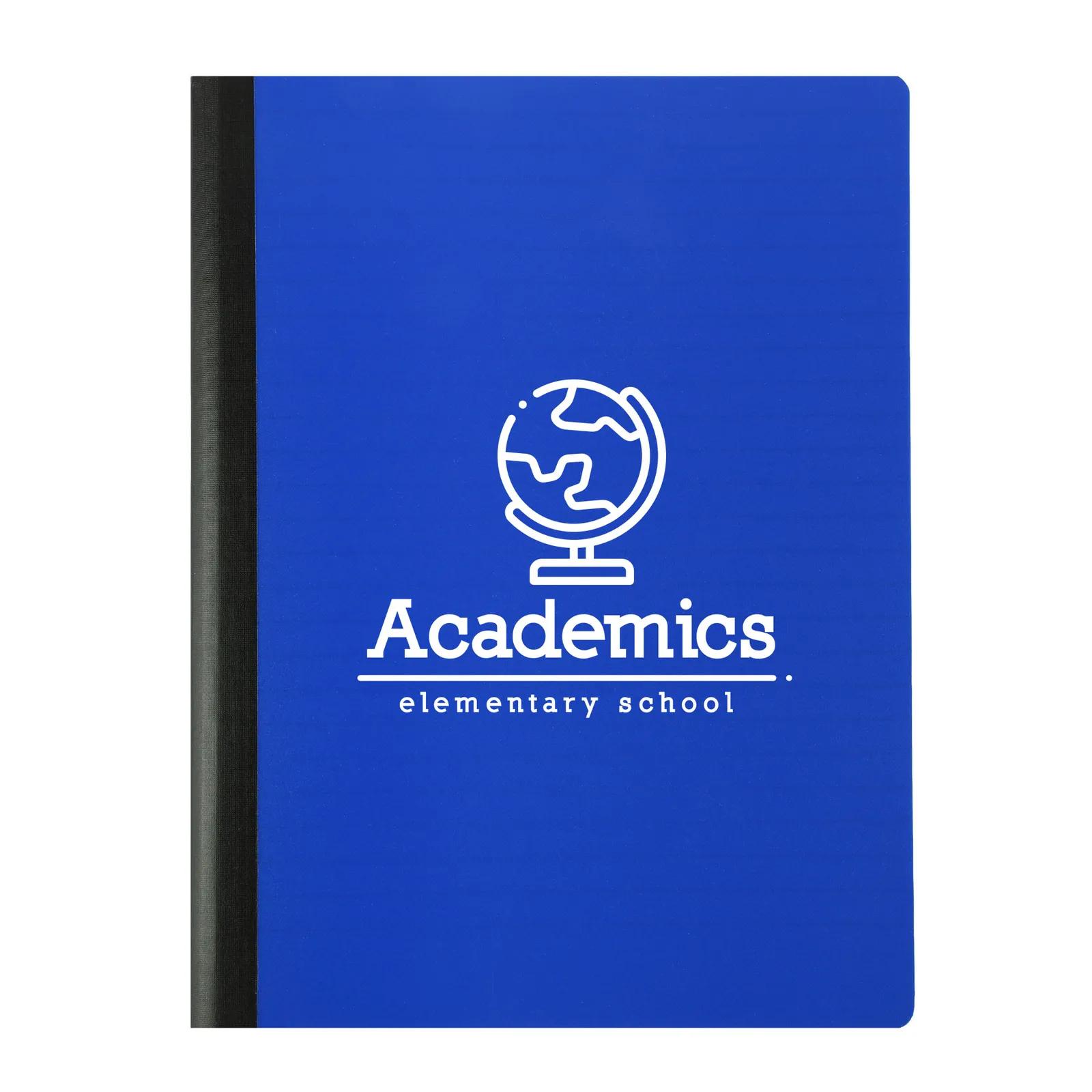 Composition Notebook Wide-Ruled FSC Certified - 7 1/2 x 9 3/4 in - product view 3