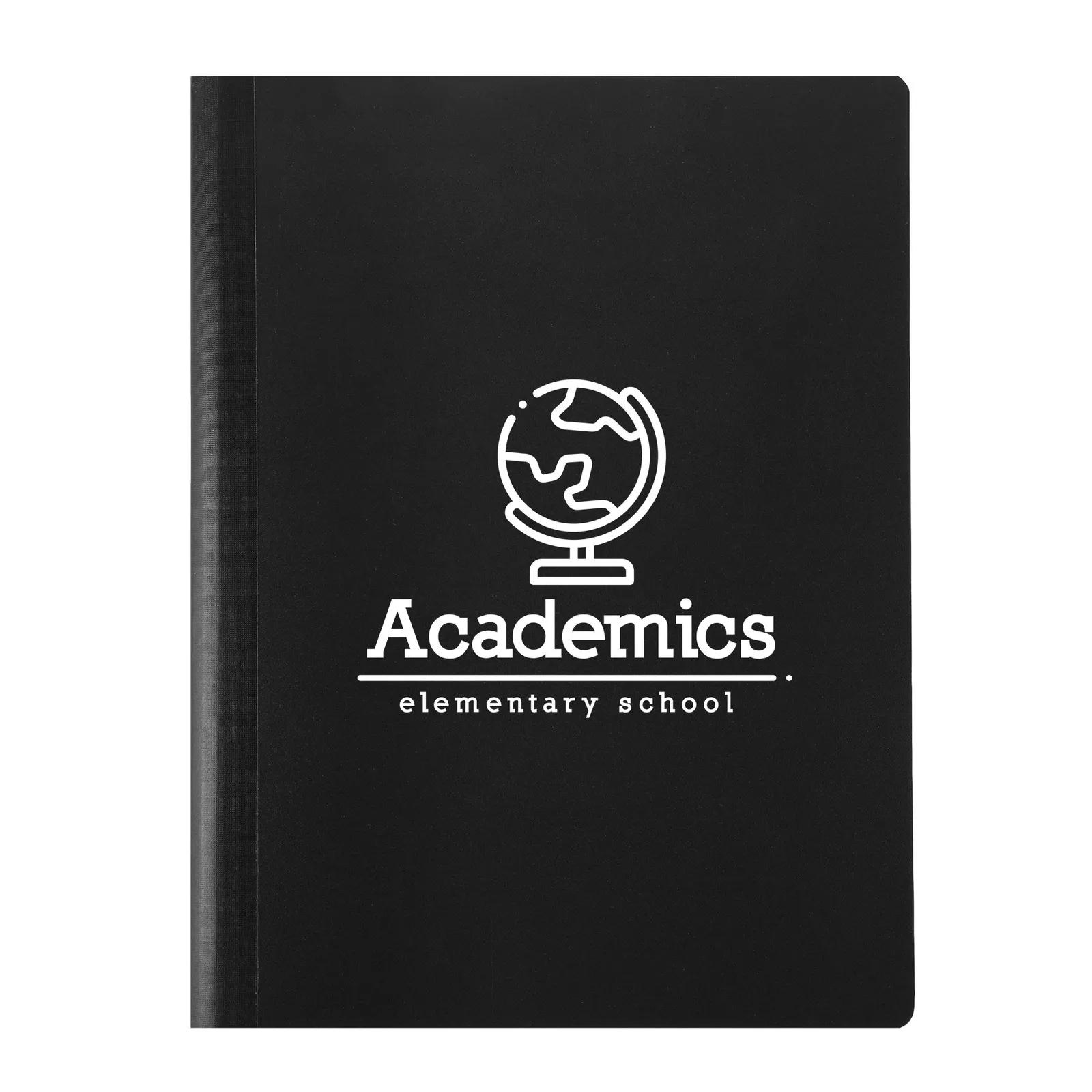 Composition Notebook Wide-Ruled FSC Certified - 7 1/2 x 9 3/4 in - product view 4