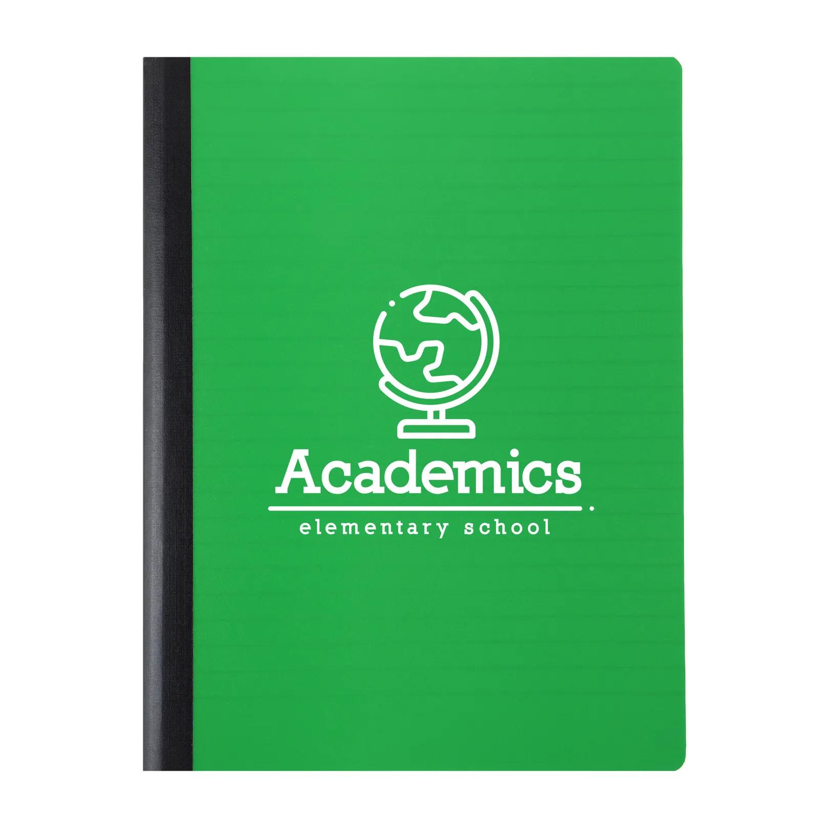 Composition Notebook Wide-Ruled FSC Certified - 7 1/2 x 9 3/4 in - product view 5