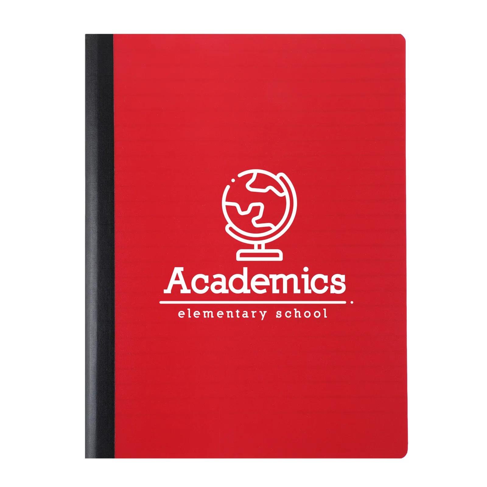 Composition Notebook Wide-Ruled FSC Certified - 7 1/2 x 9 3/4 in - product view 6