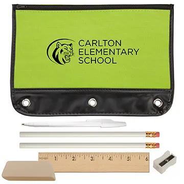 School Kit Varsity Polyester 3-Ring Binder Pouch - 10 1/2 x 7 1/4 in - product view 7