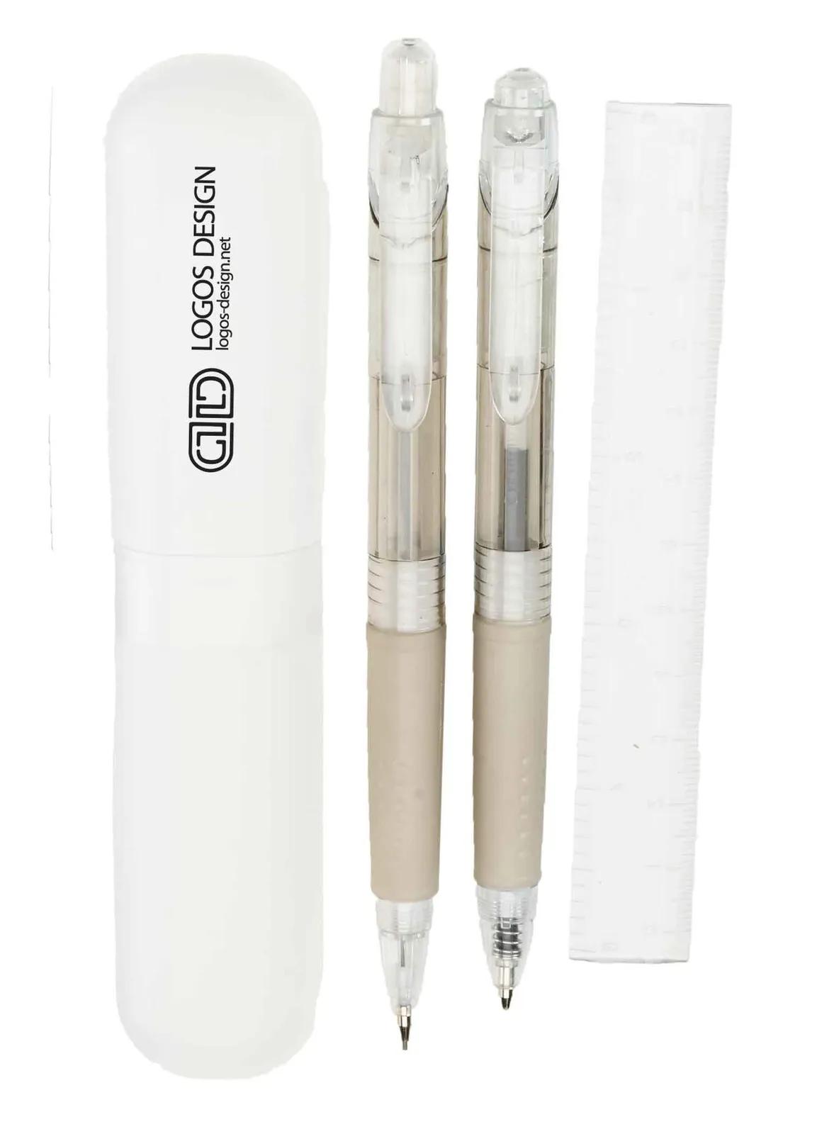 Mechanical Pencil Set Build-It with Case and Ruler - 6 x 1 1/8 in - product view 7