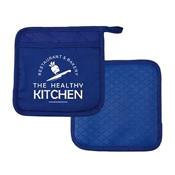 Pot Holder Silicone RPET Diamond Pattern - 6 7/8 x 6 7/8 in - product view 4