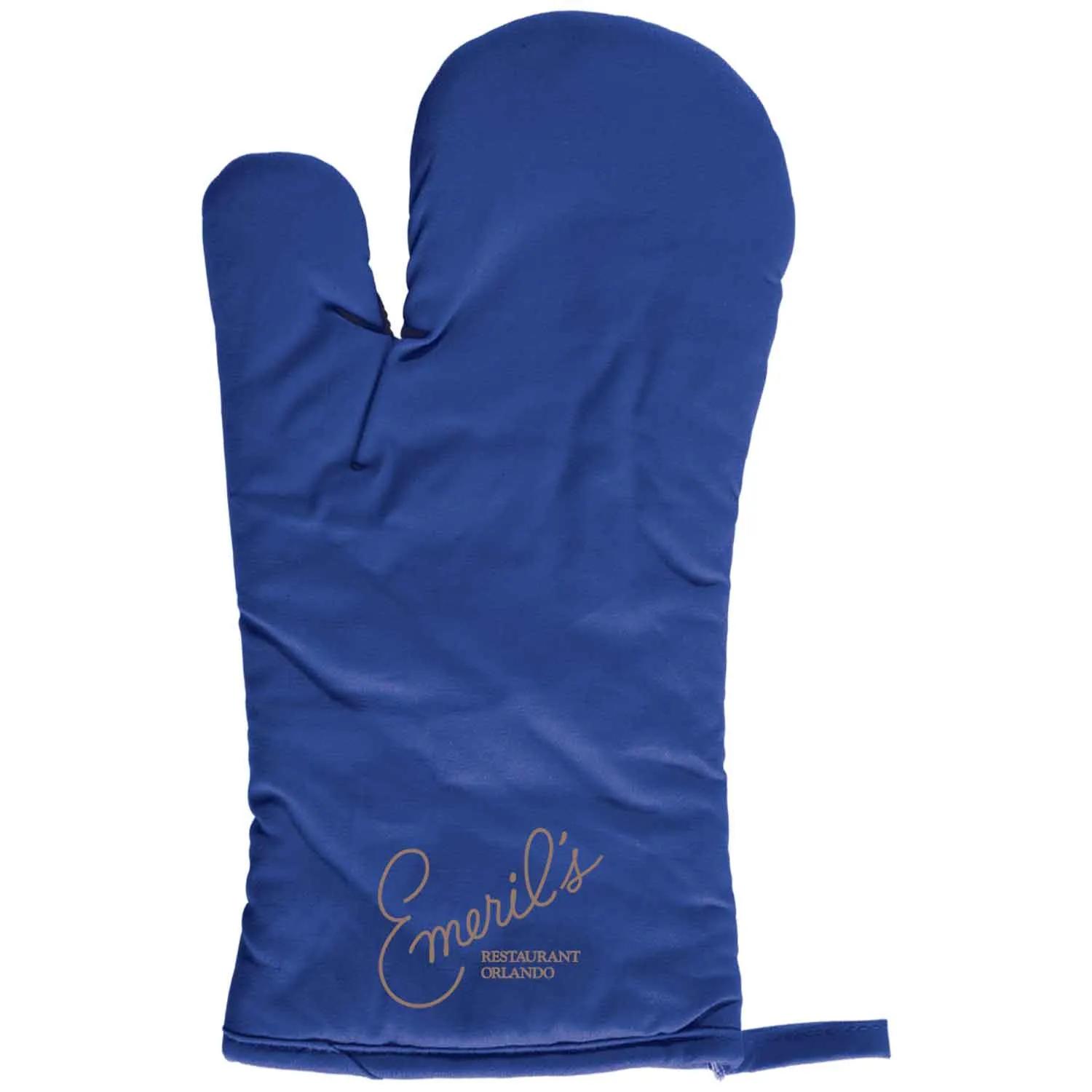 Oven Mitt Cotton Canvas Heat-Resistant - 7 3/8 x 12 3/8 in - product view 2