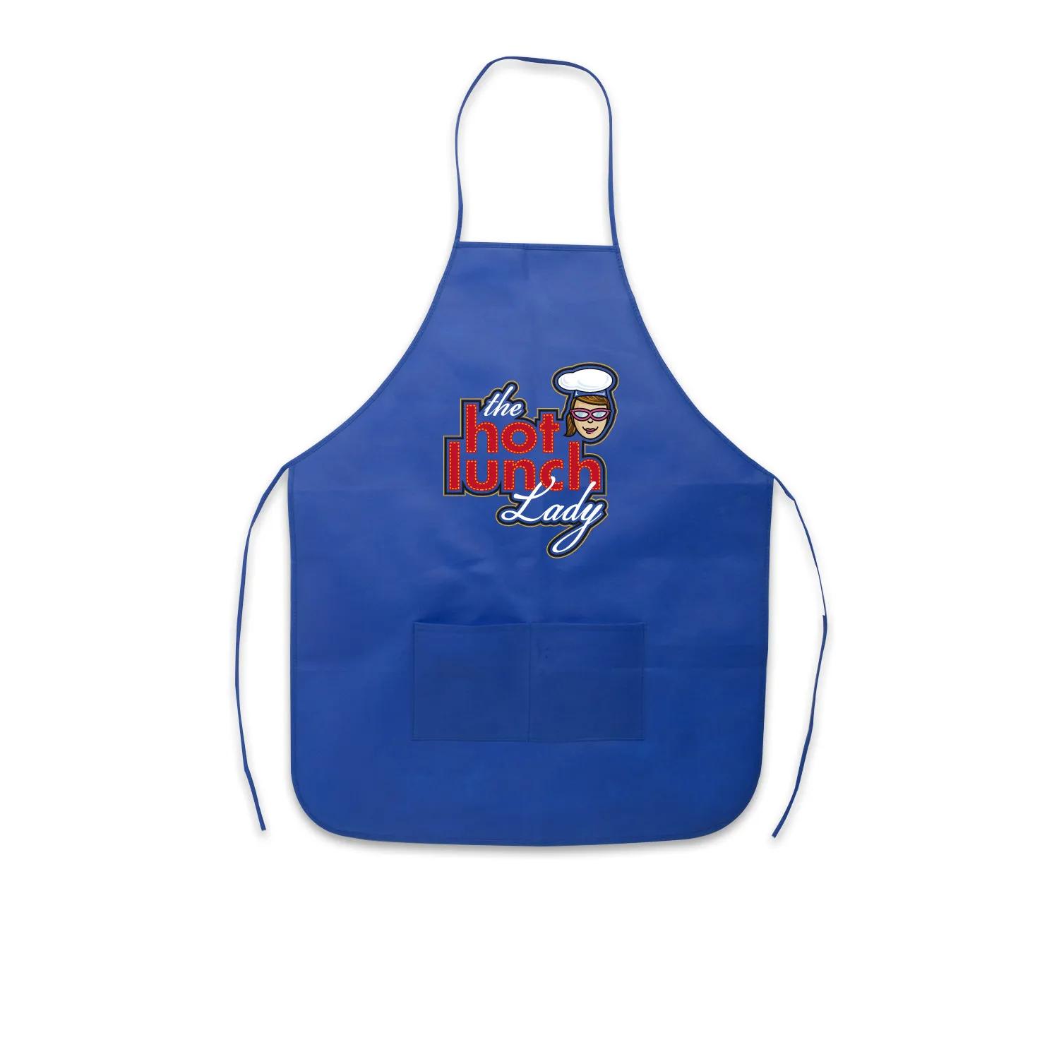 Apron Non-Woven Polypropylene with Pockets - 30 x 24 in - product view 9