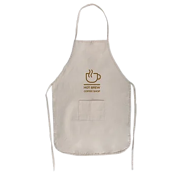 Apron Cotton Canvas 10 oz with Front Pocket - 30 x 20 in - product view 3