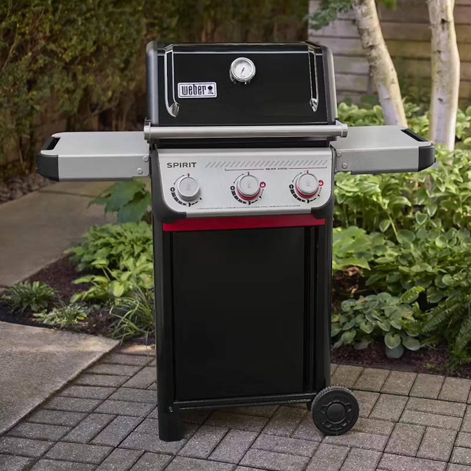 Weber Spirit E325 Liquid Propane Gas Grill with Sear Zone - product view 2