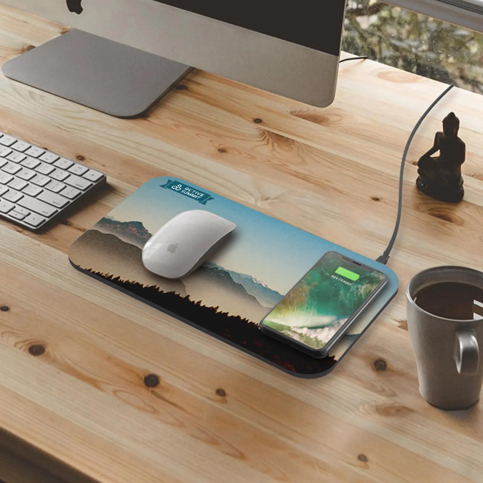 Wireless Charging Mouse Pad 10W Qi Certified