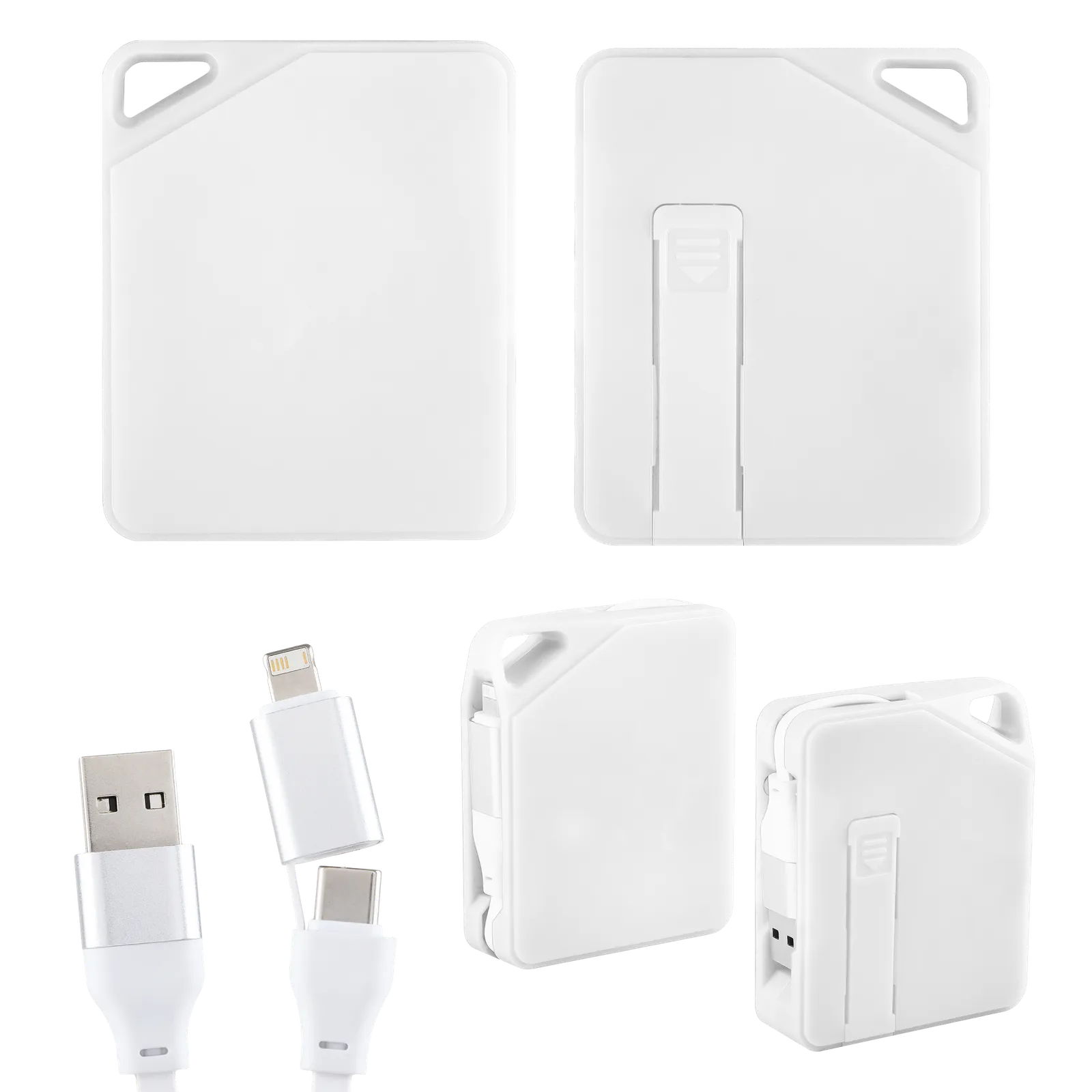 Retractable Charging Cable Phone Holder PD100W - blank view 16