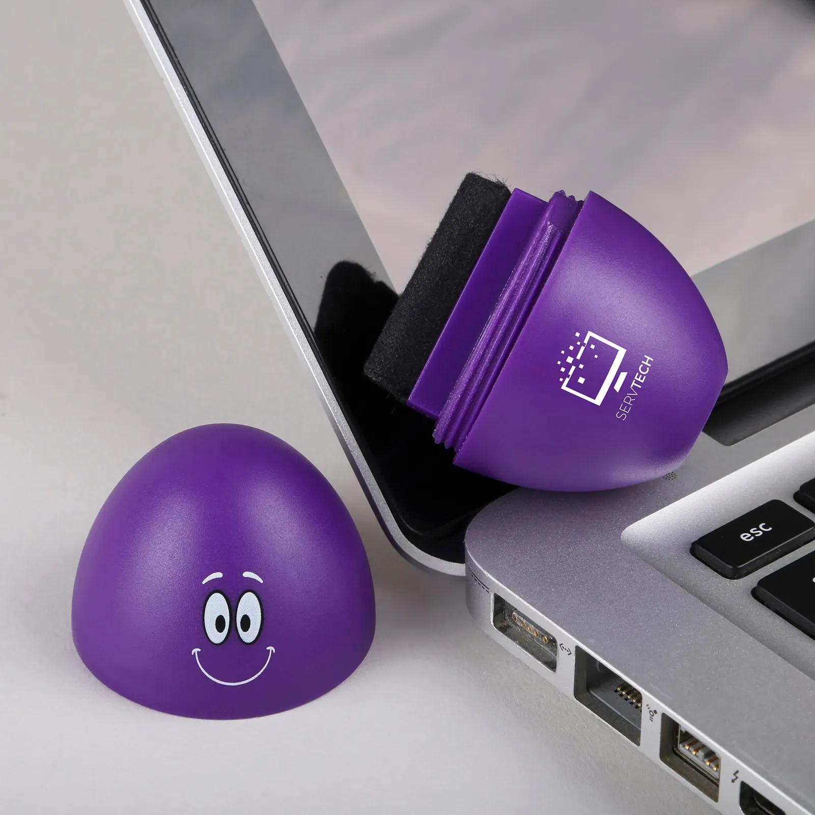 Screen Cleaner Spinner ABS Microfiber Smiley - product view 5