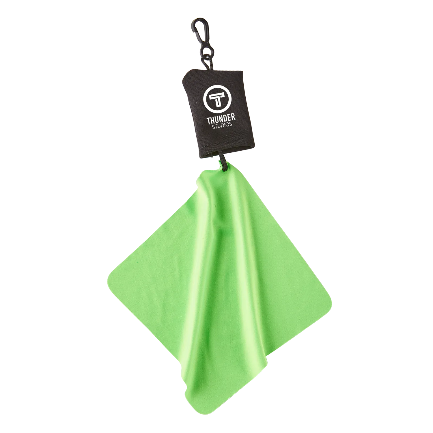 Microfiber Cleaning Cloth Carabiner Clip Pouch - product view 7