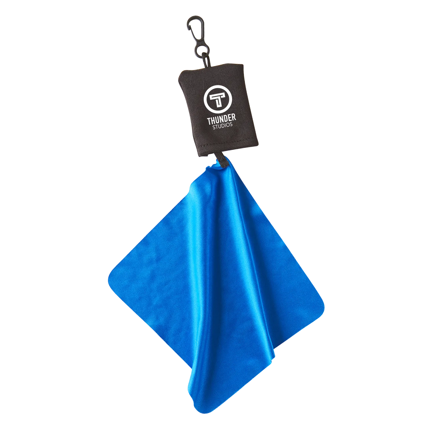 Microfiber Cleaning Cloth Carabiner Clip Pouch - product view 8