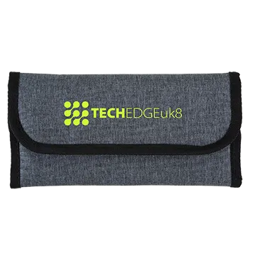 Tech Organizer RPET Roll-Up Mesh Pockets - 17 in - product view 4