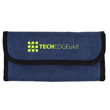 Tech Organizer RPET Roll-Up Mesh Pockets - 17 in - product view 6