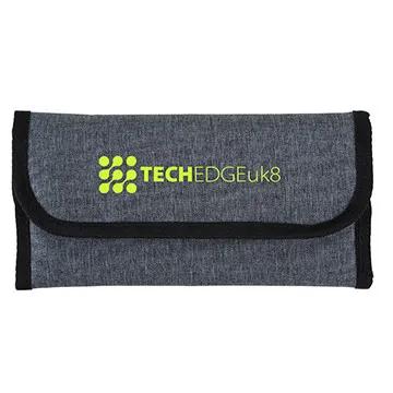 Tech Organizer RPET Roll-Up Mesh Pockets - 17 in - product view 7