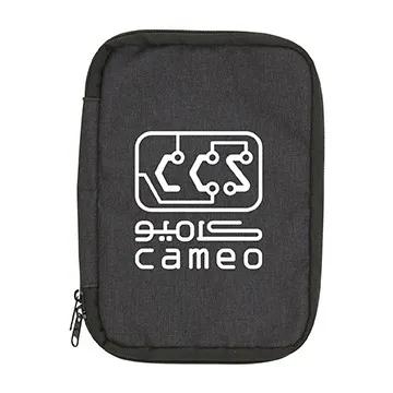 Tech Organizer Heathered Polyester Mesh Pockets - product view 3