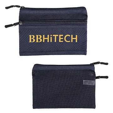 Tech Pouch RPET Mesh Dual Zipper - 8 in - product view 8