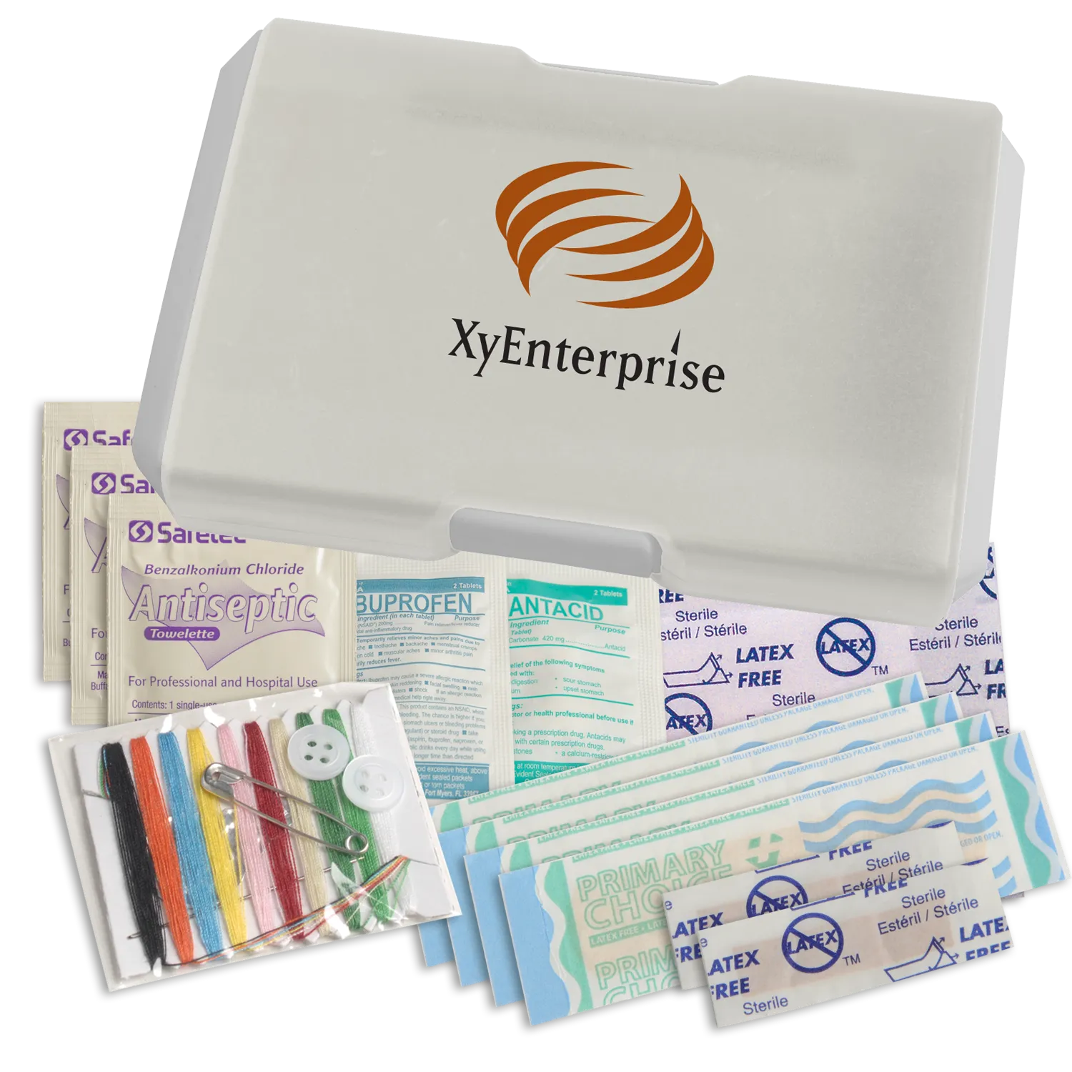 Travel First Aid Kit Buckle Style - 4.6 x 3 in - product view 6