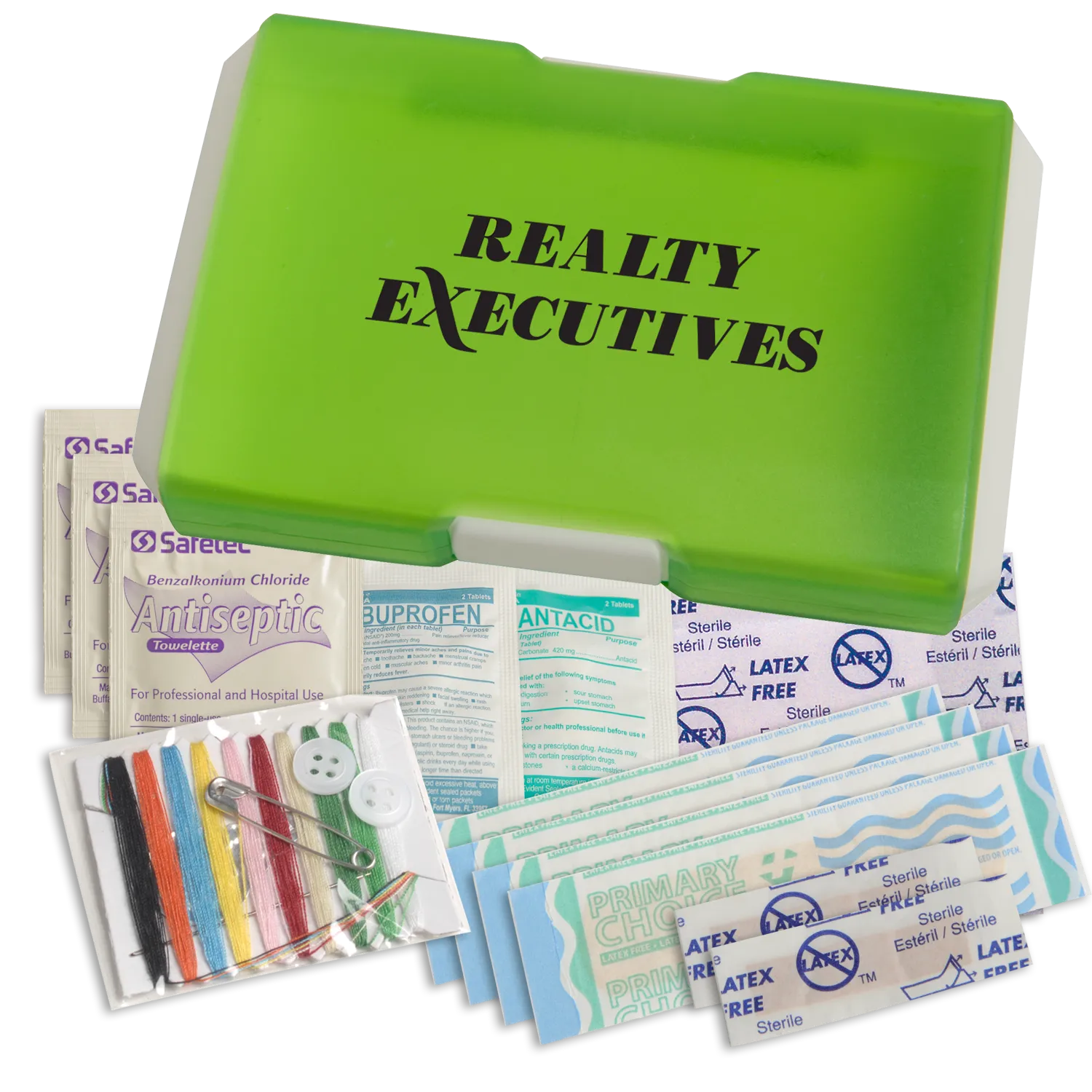 Travel First Aid Kit Buckle Style - 4.6 x 3 in - product view 7