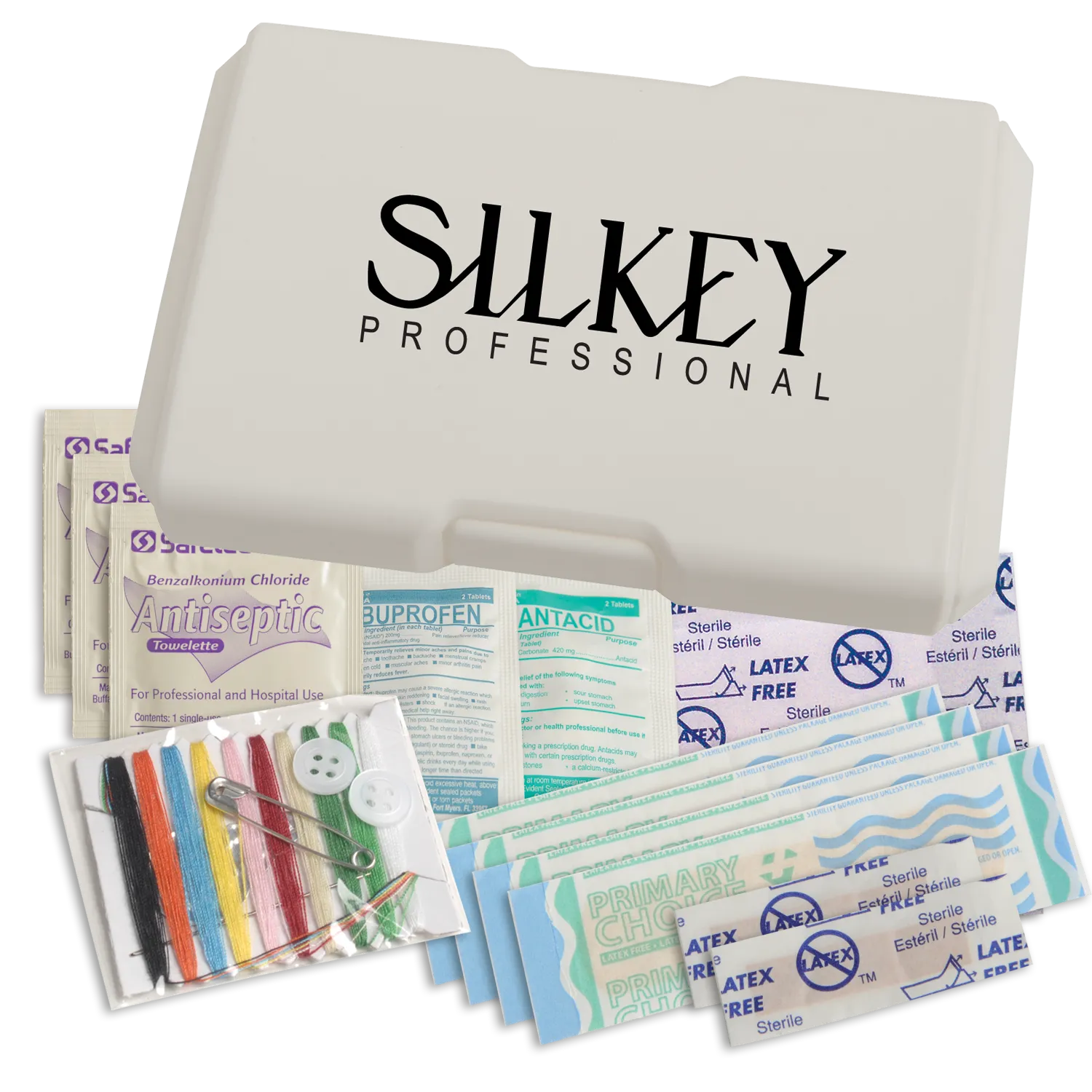 Travel First Aid Kit Buckle Style - 4.6 x 3 in - product view 9